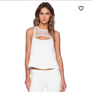 NWT ELLIAT IMPRESSIONS TOP IN WHITE